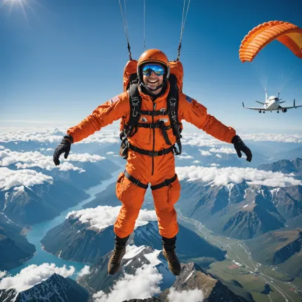 Прыжки спорт: адреналиновые активный опыт и парашютные туры
